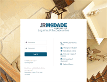 Tablet Screenshot of portal.jrmcdade.com